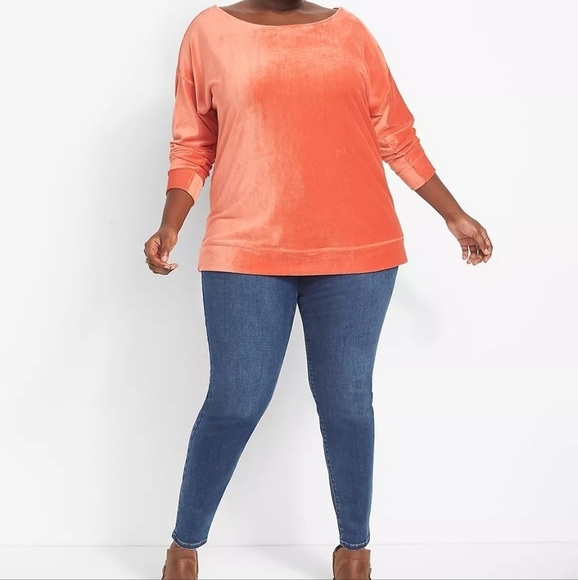 Lane Bryant Boatneck Chenille Top - Picture 9 of 9